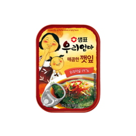 샘표 우리 엄마 깻잎 매콤한 맛 70G x 10 x 3