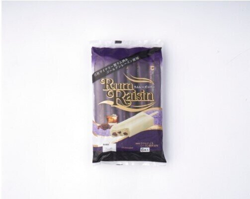 78080 357 Wismettac Chateraise 건포도 바 Rum Raisin 6 x 6