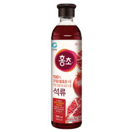 청정원 홍초 석류 900ml x 12