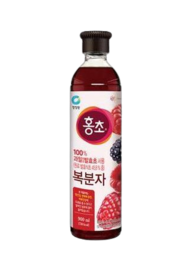청정원 홍초 복분자 900ml x 12