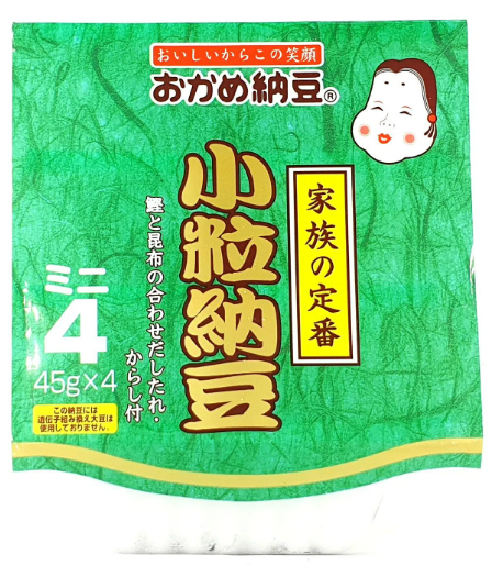94861 Wismettac Natto Mini-4 Okame 180g x 12
