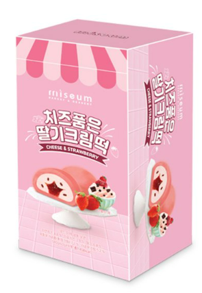 Bluewave 치즈품은 딸기 크림떡 60G x 9 x 20