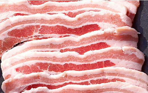 Chilled Flatiron Pork Belly Single Rib 삼겹살