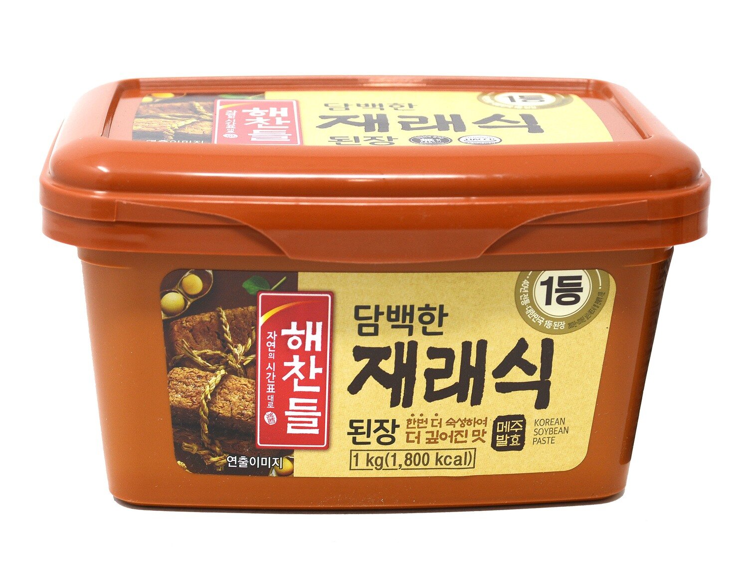 CJ 백설 해찬들 재래식 된장 1KG x 12