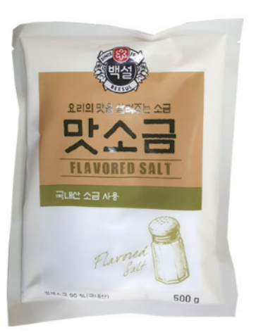 CJ 백설 해찬들 맛 소금 500g x 20