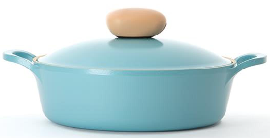 NEOFLAM 전골 냄비 민트 26cm 6입