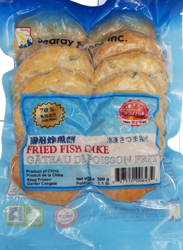 Searay Fried Fish Cake 어묵 500G x 20