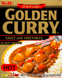 Wismettac 15194 즉석 CURRY GOLDEN VEG HOT 230G x 6 x 5