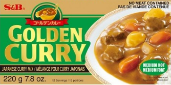 Wismettac 17598Curry Golden  M/HOT 220G x 6 x 10