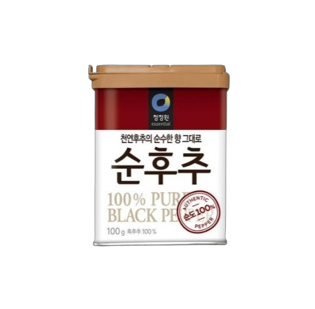 청정원 순 후추 100G x 24