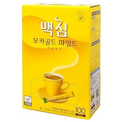 동서 맥심 모카 골드 마일드 커피 믹스 100T 1.2KG x 8