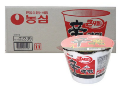 농심 신라면 큰사발 114G x 16