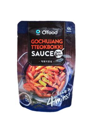 청정원 오푸드 떡볶이 양념 120G x 16