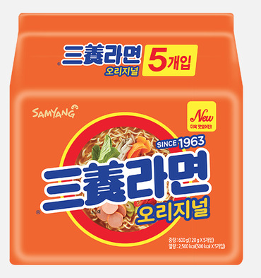 삼양 라면 멀티 120G x 5 x 4