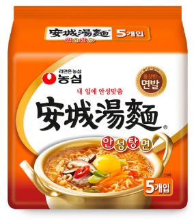 농심 안성탕면 멀티 125G x 5 x 8