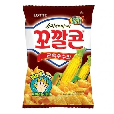 롯데 꼬깔콘 군 옥수수 맛 134G x 12