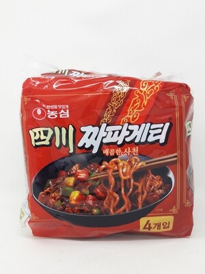 농심 사천요리 짜파게티 멀티 137G x 4 x 8