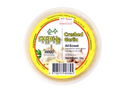 순수 다진 마늘 1KG X 12