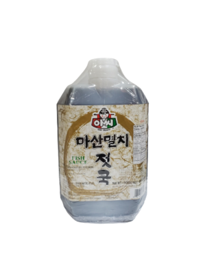 아씨 마산 멸치 젓국 4.4L x 4