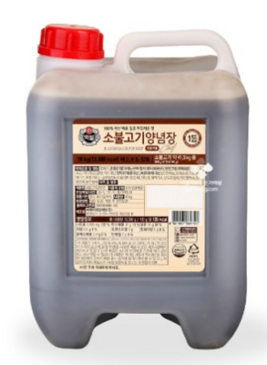 CJ 백설 소 불고기 양념 10KG x 1