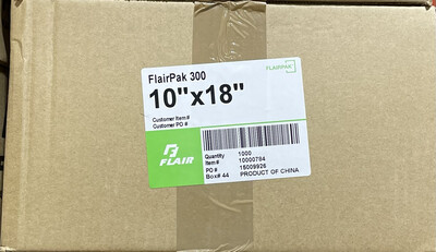 Flair Pak 400 진공 포장 팩 10 x 18 (inch) 1000입