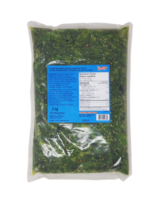 Wismettac 49037 Seaweed Salad 일본 해초 2KG x 6