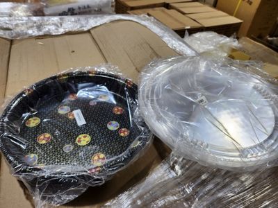 HIRO Plastic disposable Food container OK 4 (Body&amp;