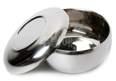 스텐 밥그릇 2중 구조 (M) 10입