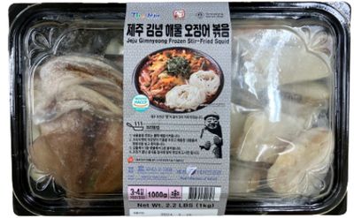 만제 제주 김녕 오징어 볶음 밀키트 1KG x 8