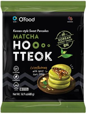 청정원 오푸드 녹차 호떡 480G x 12