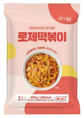 Bluewave 두끼 떡볶이 로제 450G x 20