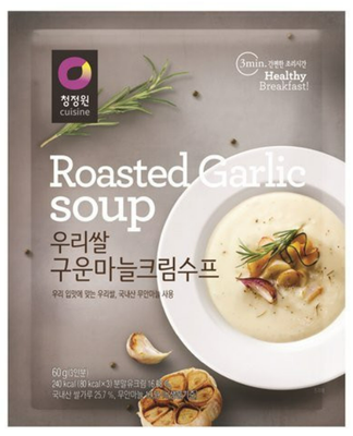 청정원 우리 쌀 마늘 크림 수프 60G x 30