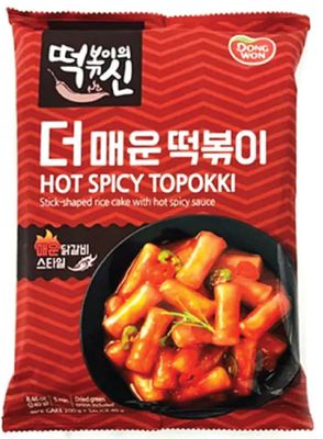 동원 떡볶이의 신 더 매운 떡볶이 240G x 16