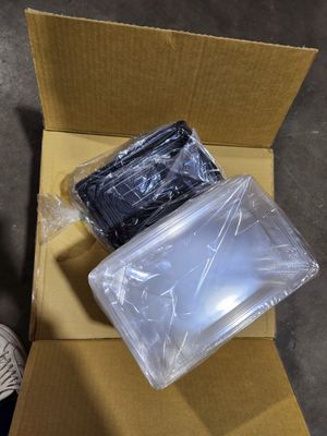 Plastic disposable Food container 1.5 (Body&amp;Lid) 5