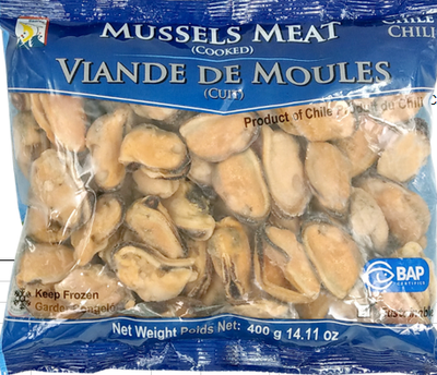 Searay Mussel Meat (홍합 살) 400g x 25