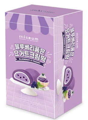 Bluewave 블루베리품은 요거트 크림떡 60G x 9 x 20