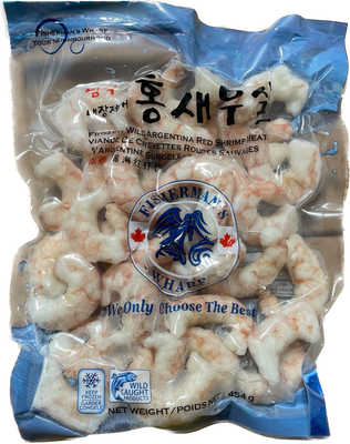 Richbay Red Shrimp Meat 껍질없는 홍 새우살  454G x 20