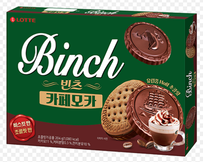 롯데 빈츠 카페모카 204G x 16