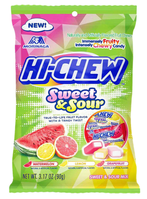 #55120 Wismettac Hi-Chew 하이츄 Sweet Sour 90G x 6