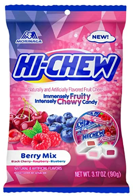 #55560 Wismettac Hi-Chew 하이츄 Berry Mix 3.17oz x 6