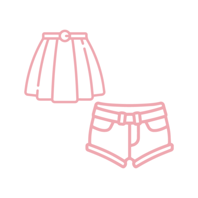 Faldas y short