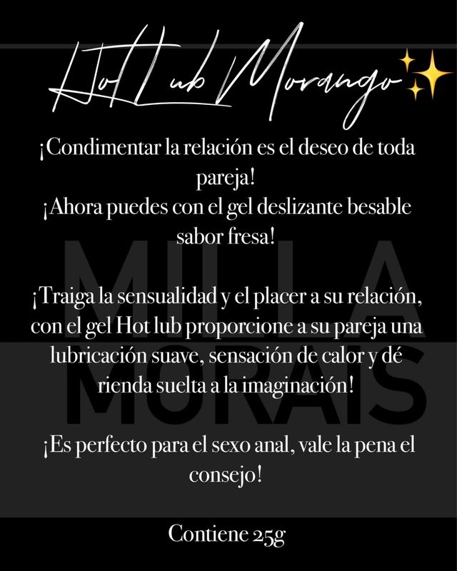 Hot Lub Morango ✨