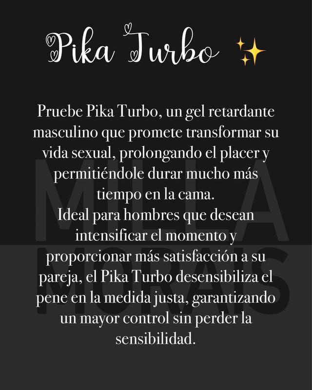 Gel Pika Turbo ✨