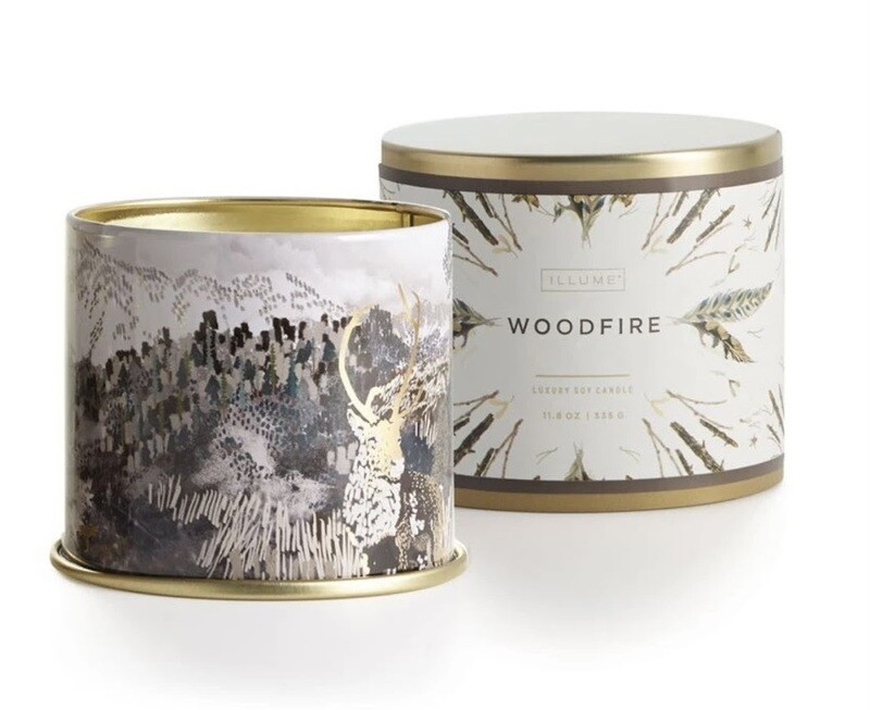 Woodfire Large Tin 