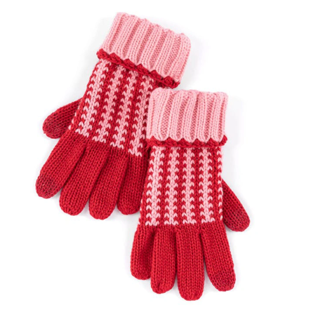Red Multi Touchscreen Gloves
