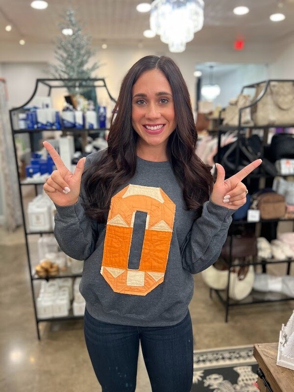 OSU Quilted Handmade Sweatshirt