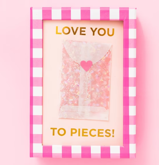 Love you to pieces boxed note cards