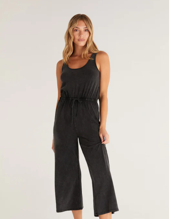 Z supply Easygoing  Black Jumpsuit