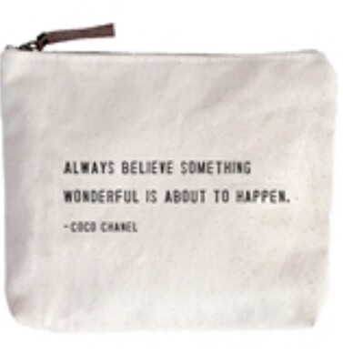 Sugarboo Canvas & Leather Always Believe