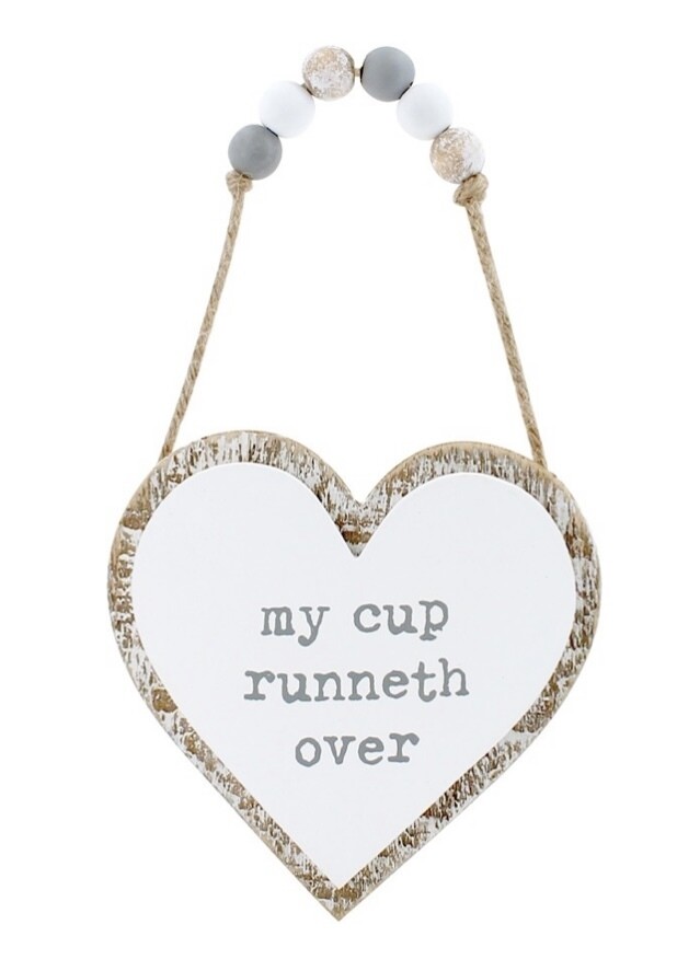 Cup Runneth Over Heart